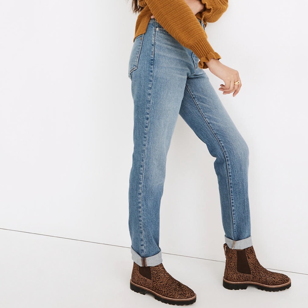MADEWELL The High-Rise Slim Boyjean Size 33P EUC - Picture 2 of 11
